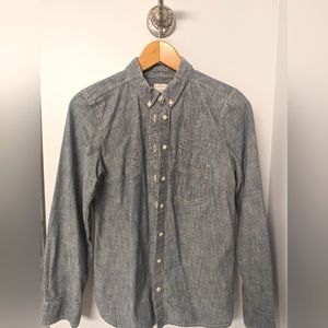 Chambray Oxford Shirt -Size S- by Gap